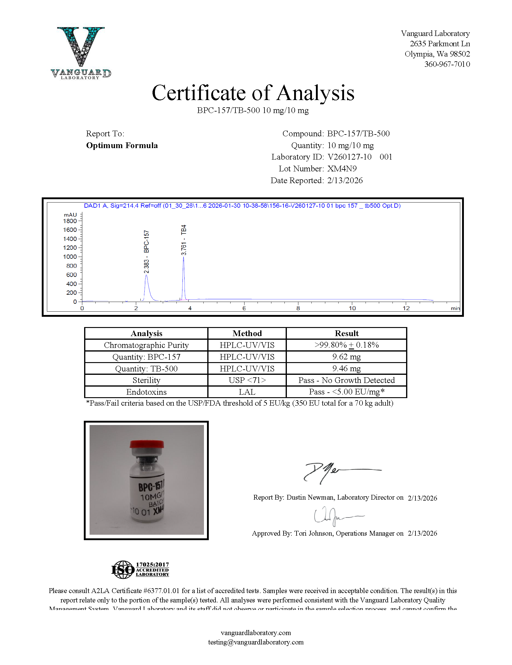  Click to enlarge BPC-157TB-500 10 mg10 mg