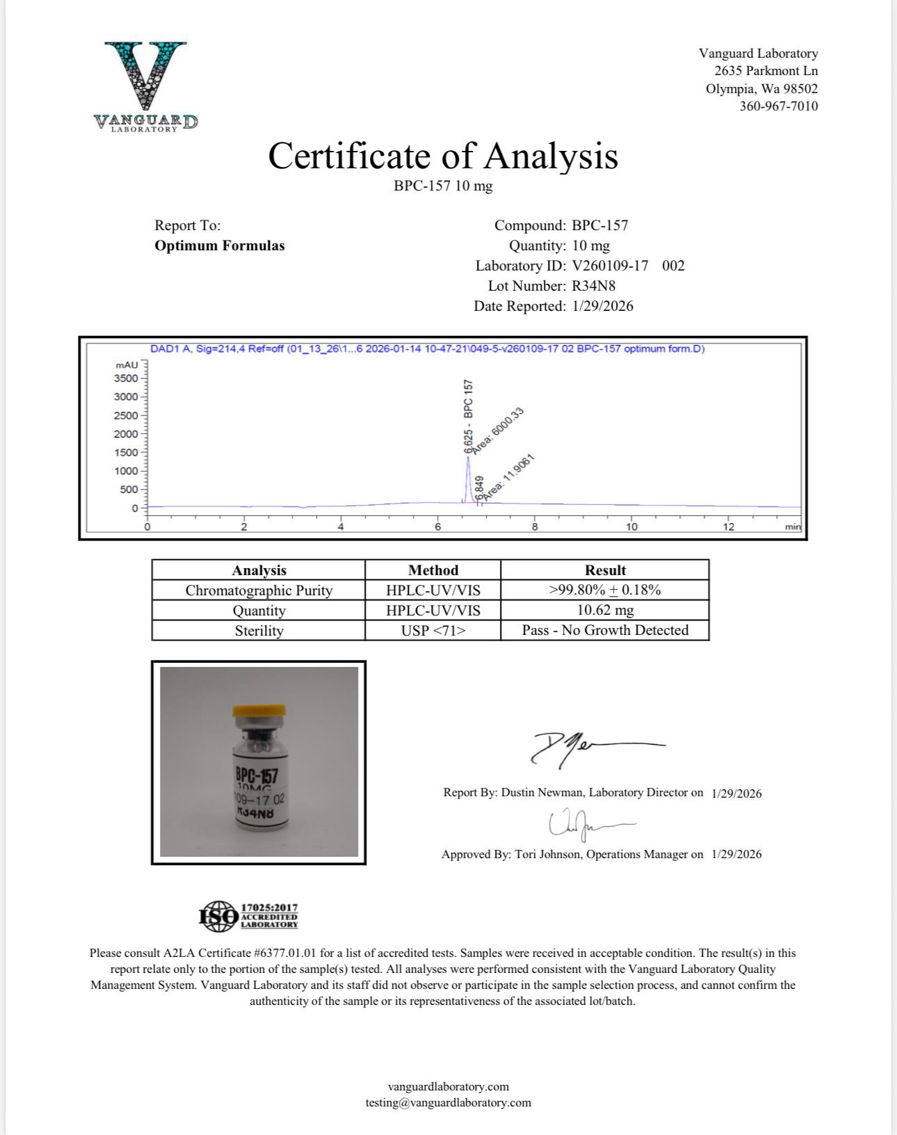 BPC-157 10 mg
